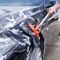 Lo último en kit de limpieza para automóviles, trapeador con cepillo de microfibra, guante, esponja y más: ¡tiene un brillo - details 0