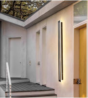 Lámpara LED de pared resistente al agua para exteriores, candelabro moderno de aluminio IP65, para jardín, porche, AC85-265V - details 4