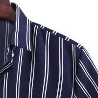 Camisa informal a rayas de manga corta para hombre, TW30, estilo europeo, novedad de verano 2020 - details 8