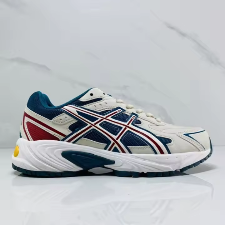 Amortiguador retro transpirable para hombres y mujeres zapatillas de running de alto aspecto horizontal - 1