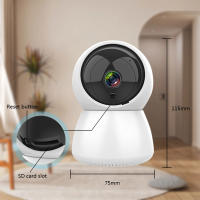 Cámara de Seguridad Inteligente Tuya Mini Wireless, Auto Tracking, Vigilancia para el Hogar, Monitor de Bebé, Visión Nocturna Interiores y Exteriores - details 11