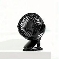 Ventilador portátil con Clip, recargable por USB enfriador de aire, 3 velocidades, para mesa y Escritorio - details 3