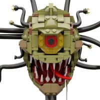 Beholder Demon Building Blocks Set, Dragons Game Monster Block Model, Boss in DND Game, regalo para fanáticos fieles adecuado para niños - details 1