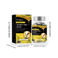 La cápsula para el cuidado del cabello con aceite de sésamo negro nutre, suaviza, repara la sequedad, el encrespamiento y suaviza el aceite esencial para el cuidado del cabello - details 0
