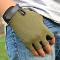 Guantes de gimnasio para levantamiento de pesas, ciclismo, entrenamiento de ejercicio, Fitness, transpirables y cómodos, 1 par - details 0