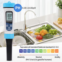 Monitor de calidad del agua 5 en 1 con Bluetooth, Detector multifunción de PH/EC/TDS/CF/Temp, conexión por aplicación Tuya, TDS, probador de acuario - details 6