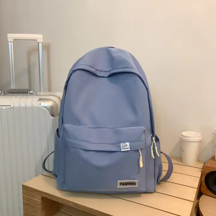 Mochila de Nylon de Gran Capacidad Estilo Coreano Nuevo Ideal para Estudiantes de Preuniversitario y Universitario - 1