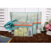 Bolsa de Viaje de Malla Portátil Set de 4 Bolsas para Ropa de Viaje Organizador de Almacenamiento de Prendas de Ropa de Baño - details 18