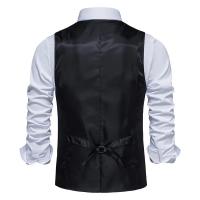 Chaleco de traje para hombre, chaqueta informal de estilo británico, juvenil, Amigo Hao, Slim Fit, calidad de exportación - details 6
