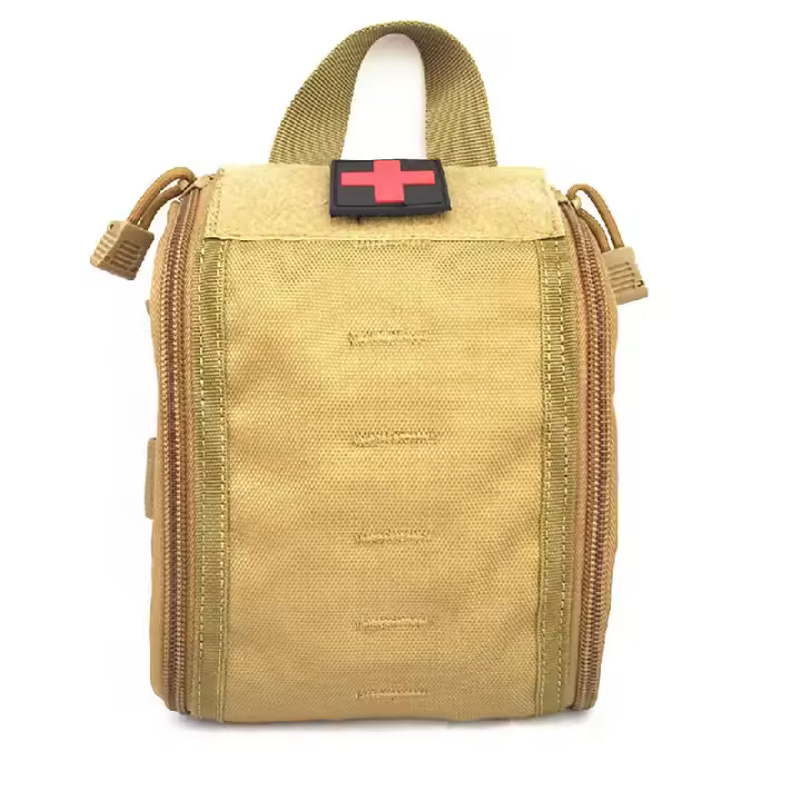 EDC-bolsa médica Molle, bolsa táctica de primeros auxilios, Kits de emergencia para coche del ejército al aire libre, Camping, senderismo, supervivencia, paquete de utilidad EMT, caza - 1