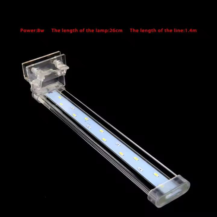 Luz LED de abrazadera para Acuario, iluminación blanca y Azul de Alta Brillo, Ahorro de Energía, lámpara - 1