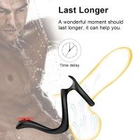 Leten Anillo Vibrador Sexo Hombre Hombres Retrasar La Eyaculación Anillos De Miembro Anillo Juguetes para Adultos Sexy Shop Produts - details 2