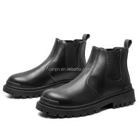 Nuevo Chaussure Femme 2025 antideslizante marca Color mezcla negro hombres blanco cuero verde Oxford botas cortas - details 8