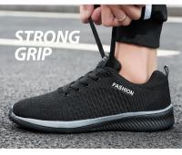 Zapatos informales ligeros para hombre, tenis informales, ligeros, cómodos, con malla transpirable - details 0