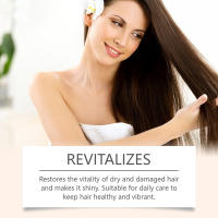 La crema nutritiva para el cuidado del cuero cabelludo proporciona nutrición natural para mejorar el encrespamiento, la esponjosidad y la suavidad del cabello. - details 10
