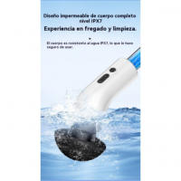 Cepillo de limpieza eléctrico multifuncional recargable Automático giratorio para cocina, baño, vidrio largo y corto - details 6