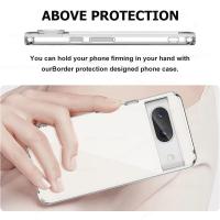 Funda de teléfono transparente suave de lujo para Google Pixel 8 7 6 Pro 8A 7A 6A, funda protectora trasera de silicona TPU a prueba de golpes, accesorios para teléfono - details 3