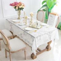 Mantel Ense blanco vintage, cubierta de hotel, tapete de mesa de boda, paño decorativo para picnic, decoración de escritorio para el hogar - details 28