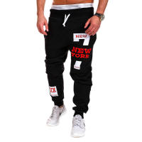 Pantalones deportivos informales con letras para hombre, diseño de estampado Hip Hop, nuevo estilo - details 0