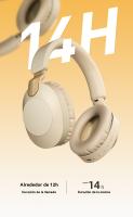 Auriculares inalámbricos con Bluetooth y micrófono, cascos con cancelación de ruido, sonido estéreo, deportivos, para juegos - details 6