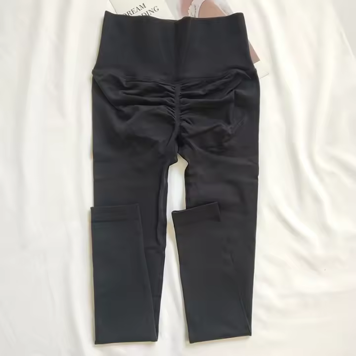 Leggings de Yoga Deportivo sin Costuras de Cintura Alta Pantalones de Gimnasio Transparentes Secado Rápido Pantalones de Butt Lift para Mujeres - 1