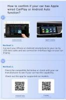Mini cableado a Carplay inalámbrico y Android Auto 2 en 1 Smart AI Box Plug And Play - details 0
