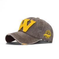 Gorra de Béisbol de Algodón Bordado Gorra Ajustada Distintiva con Estilo Desgastado - details 3