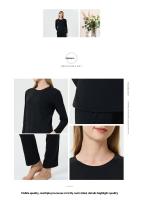 Traje de pijama de estilo navideño, pantalones de manga larga de seda de leche, pijamas negros de estilo europeo y americano para niñas, traje para el hogar - details 2