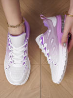 Zapatillas de correr transpirables con cordones para mujer, zapatillas atléticas con cojín de aire, zapatos de entrenamiento deportivos ligeros de malla para exteriores - details 13