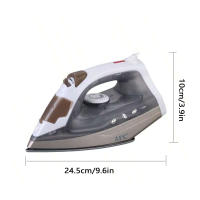 Base de cerámica antideslizante, vaporizador portátil de 1100 W-1300 W, potentes funciones de pulverización y chorro de vapor, perfecto para viajar con prendas delicadas. - details 0