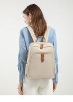 Mochila de Viaje Impermeable de Gran Capacidad Diseño Plano, Forro de Poliéster, Exterior de Lona - details 15
