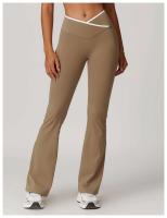 Pantalones de camping para mujer, monos de yoga reforzados de cintura alta con levantamiento de cadera, ropa de gimnasio, monos deportivos ajustados - details 0