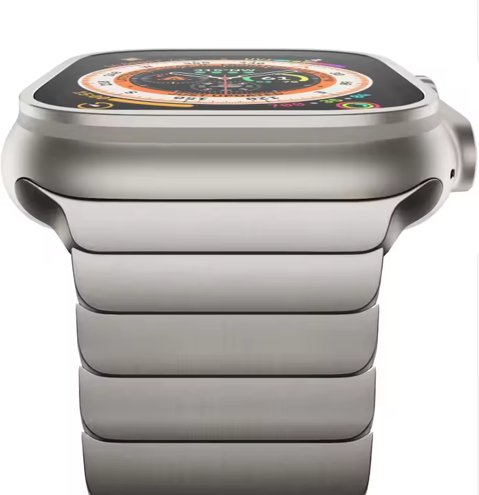 Correa de Acero Inoxidable para Apple Watch Ultra Correa de Enlace de Mariposa para iWatch 9, 8, 7, 6, SE, 5, 40mm - 1