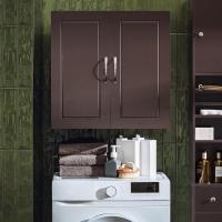 Armario Auxiliar Multiusos de Pared Mueble Baño Colgar Armario Suspendido con 2 Puertas Blanco 60 x 30 x 60 cm - details 29