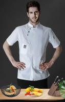 Servicio de comida, traje de cocina, uniforme de Chef Pizzaiolo, chaquetas de cocinero para restaurante, panadería, cafetería, camarero, camarera, ropa de trabajo - details 15