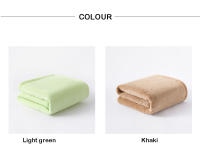 Toalla de Ducha Suave y Absorbente Patrón Plano Artículo de Ropa de Cama y Baño - details 3