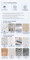 No es necesario perforar accesorios de baño montados en la pared, accesorios de iluminación de cocina con ventosas. - details 2