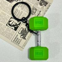 Llavero de Barra de Silicona DlY Regalo de Gimnasio con Encanto de Bolsa y Colgante de Peso - details 9