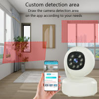 Cámara de Seguridad Infrarroja Nocturna HD 3MP Control Remoto Monitoreo de Área Amplia - details 5