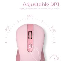 Lindo teclado y mouse inalámbricos 2,4G teclado silencioso de alto valor para niña - details 7
