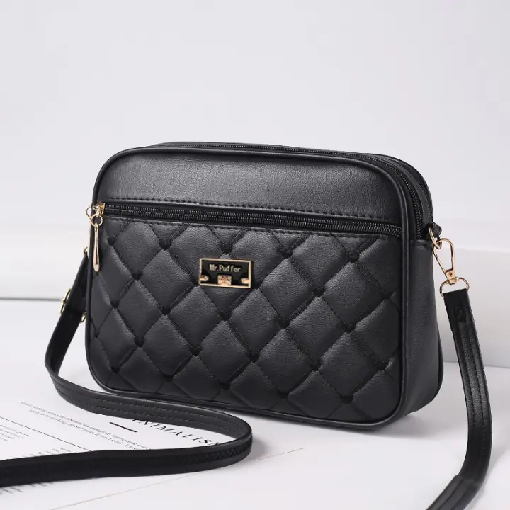 Bolsos de mujer a la moda, novedad de 2025, bandolera de PU con diamantes, Bolso pequeño versátil, bolso cuadrado pequeño de un solo hombro para mujer - 1