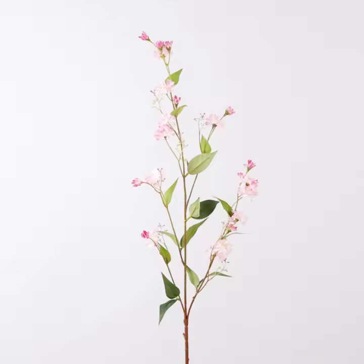 Flor de Hieracium Artificial de 100cm, hermosa simulación elegante, ramas de sauce de nieve, flor falsa de tacto Real hecha a mano - 1