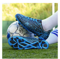 Zapatos de fútbol para hombre, botas de fútbol para exteriores, zapatos de tacos de fútbol para niños, zapatillas de entrenamiento antideslizantes transpirables, entrenadores de Futsal de césped - details 10