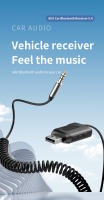 -adaptador AUX para coche, receptor de Audio con Bluetooth 5,4, AUX a USB, compatible con Reproducción USB, con micrófono, para viajes, autoconducción - details 0