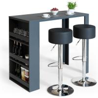 Mesa de Bar, Roble/Antracita, 57 x 117 cm - details 18