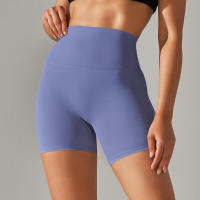 Ness Pantalones cortos deportivos para mujer, pantalones cortos de secado rápido para ciclismo y yoga, 31 colores - details 8