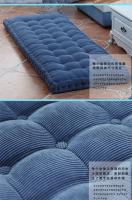Cojín grueso de pana para el hogar y la Oficina, cojín largo de Color sólido, Tatami, personalizable, para el suelo, para invierno - details 3