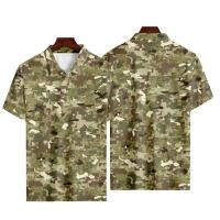 Polo hawaiano de camuflaje para hombre, camiseta de golf de manga corta con hojas 3D y rayas de vaca, ropa de calle de gran tamaño, verano - details 8