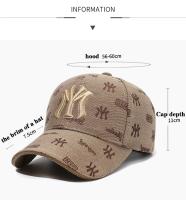 Gorra de Béisbol Ajustable de Color Sólido para Niños y Niñas con Bordado de Letras para Primavera y Verano Deportes al Aire Libre en Color Algodón Transpirable - details 1