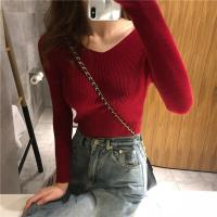 suéter de punto de manga larga para mujer, Jersey informal OL, otoño e invierno, 2025 - details 26